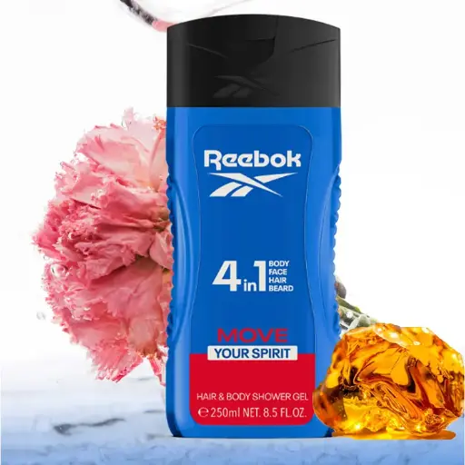 Reebok 4N1 HAIR & BODY SHOWER MOVE 250ML
