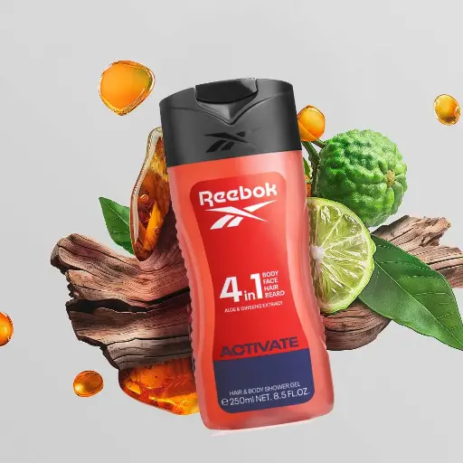 Reebok 4N1 HAIR&BODY SHOWER Activate 250ML
